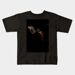 Moose stare Kids T-Shirt